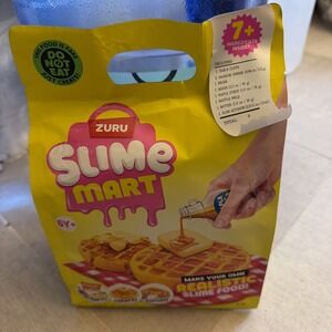 ZURU SLIME MART Small Bag WAFFLES DIY Pretend Play Food 9 Piece Set